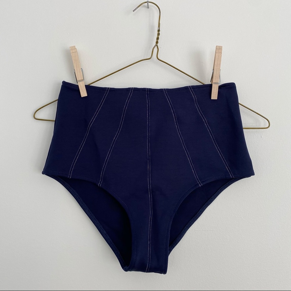Anthropologie Cali Dreaming High Waist Bikini set